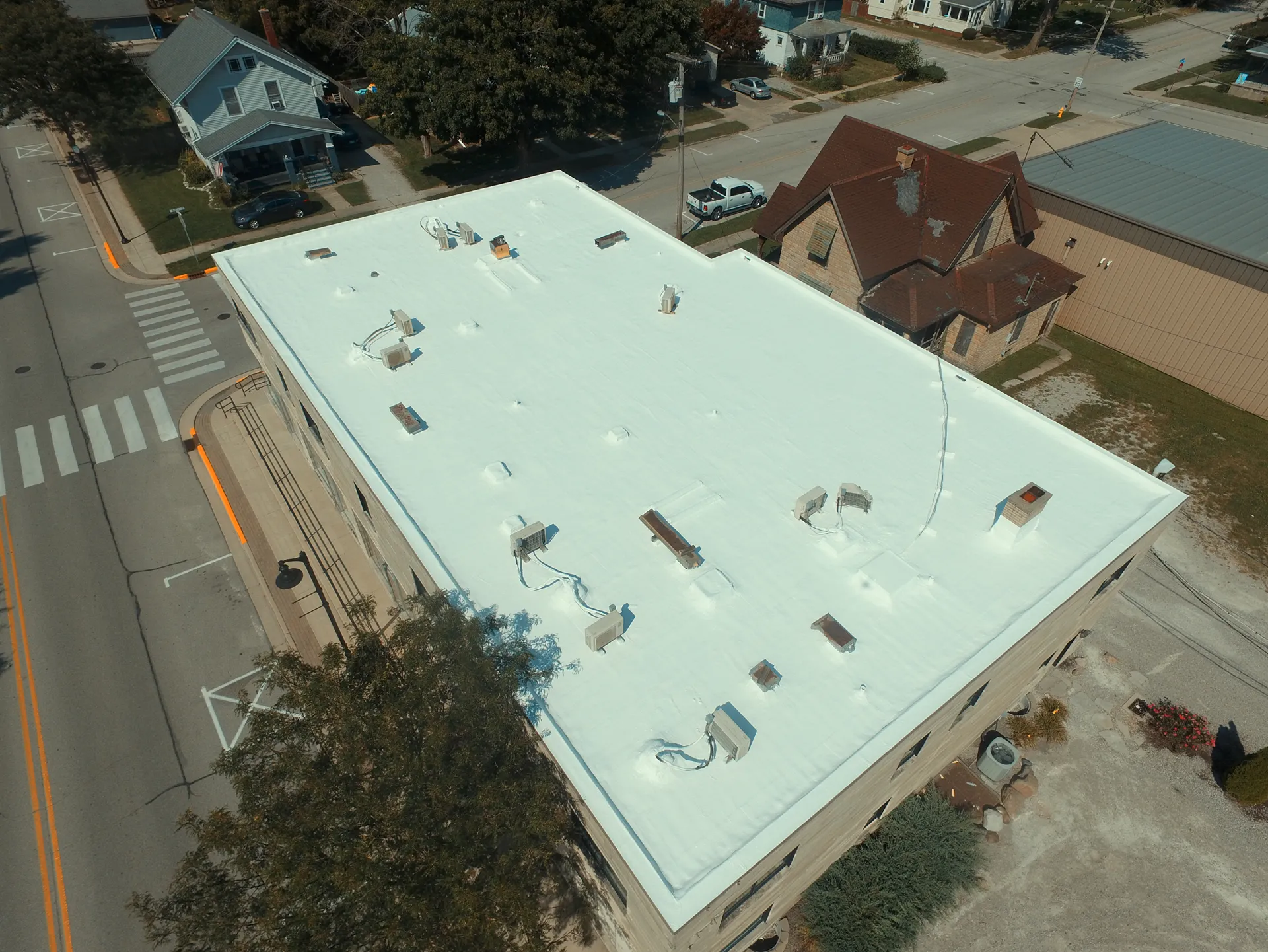 Commercial Roof Coating fort Wayne, IN