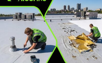 Commercial Roof Coating Repair in Fort Wayne, IN: When Repair Is the Answer and When It Is Not