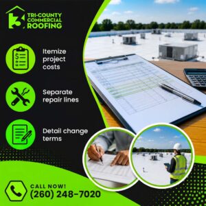 Commercial roof repair