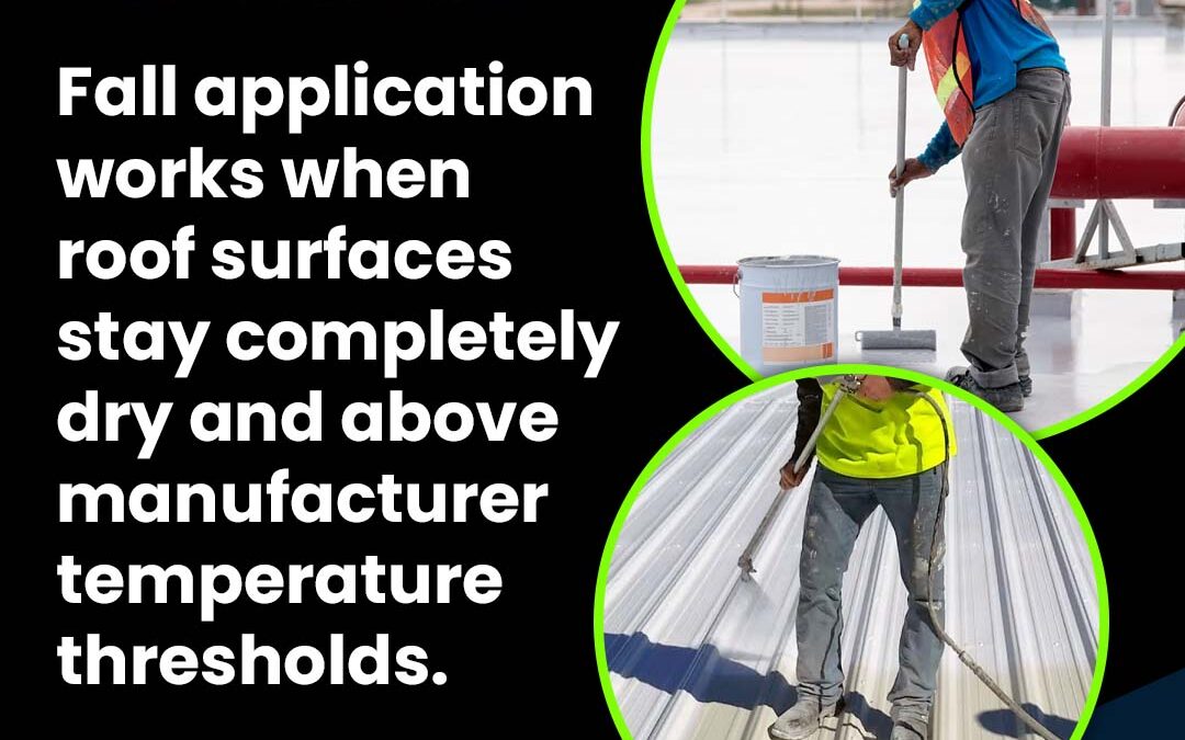 Is Fall a Good Time to Apply a Commercial Roof Coating?