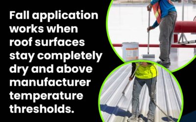 Is Fall a Good Time to Apply a Commercial Roof Coating?