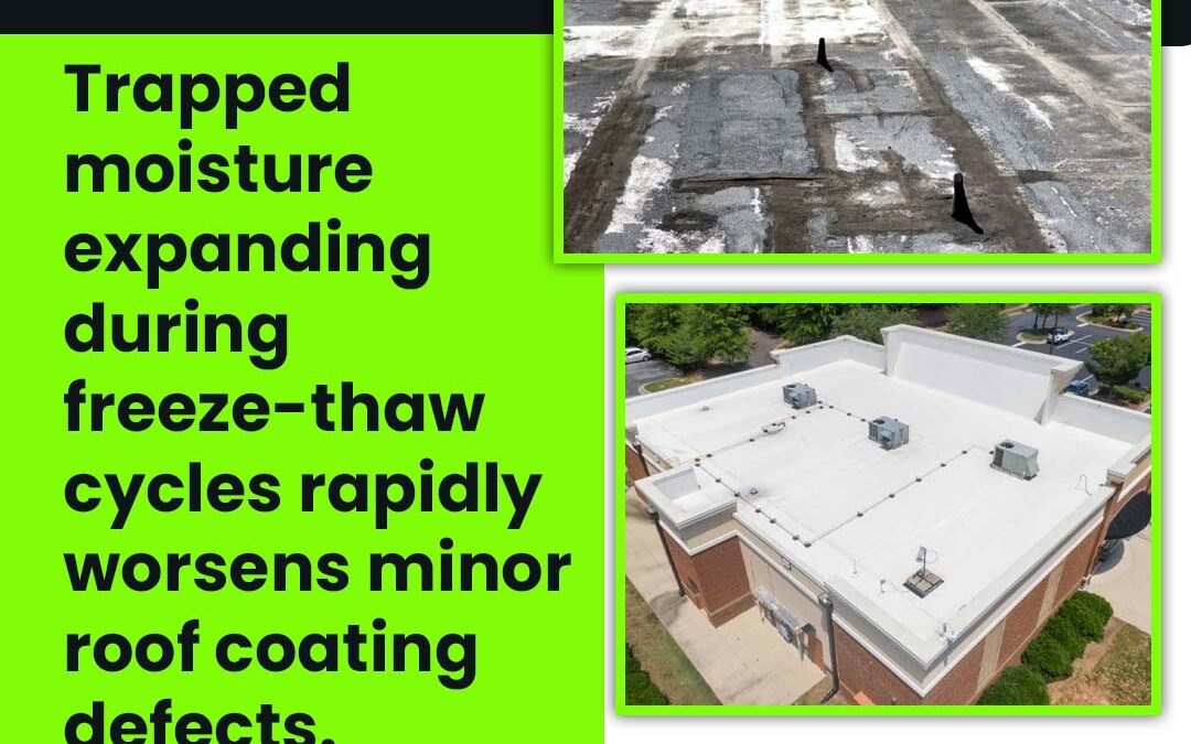 Can Fort Wayne Freeze-Thaw Cycles Damage Commercial Roof Coatings?