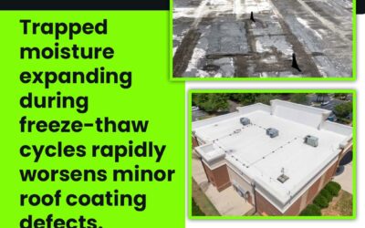 Can Fort Wayne Freeze-Thaw Cycles Damage Commercial Roof Coatings?