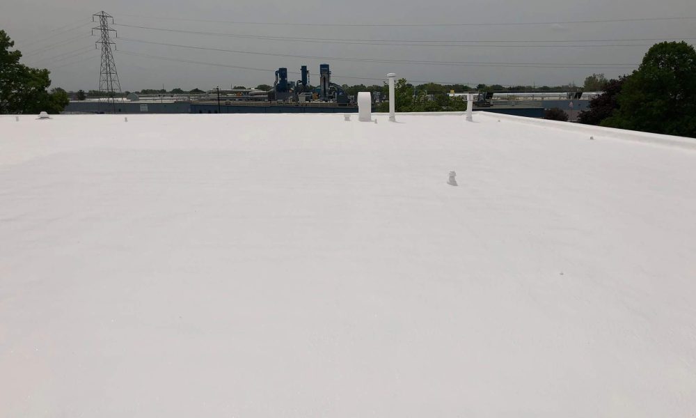 Flat Roof Coating - Fort Wayne Commercial Roofing Services
