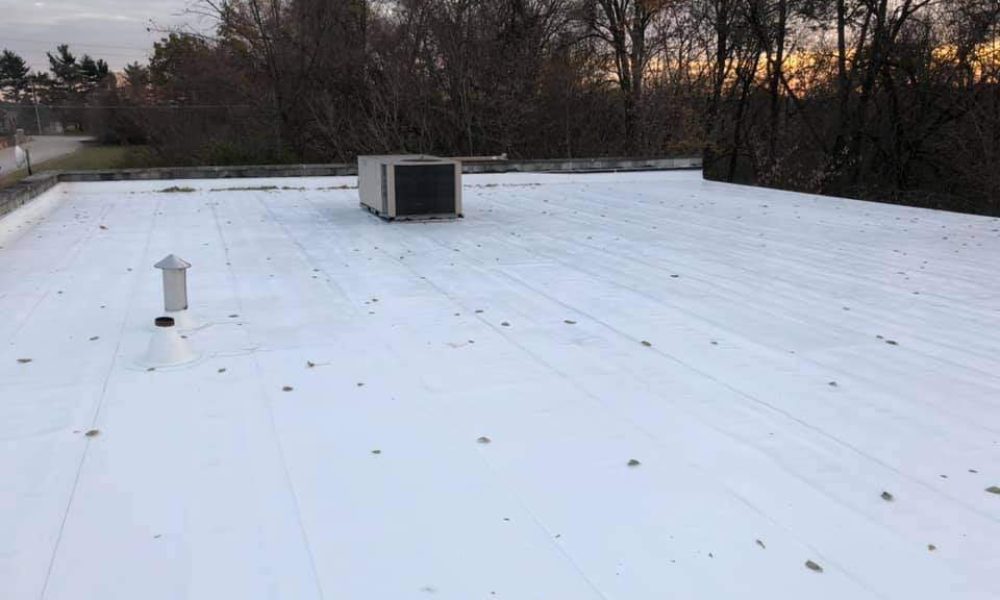 Silicone Roof Coating - Fort Wayne Commercial Roofing Services